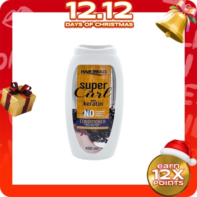 HAIR TREATS Supercurl With Keratin Conditioner 400ml