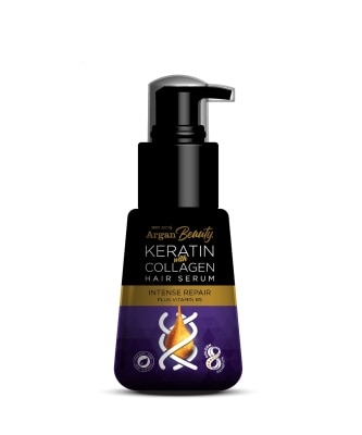 ARGAN BEAUTY Keratin With Collagen Intense Repair Serum 65ml