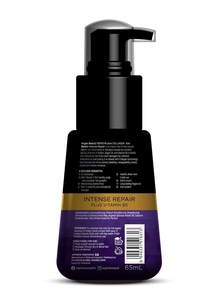 Keratin With Collagen Intense Repair Serum 65ml