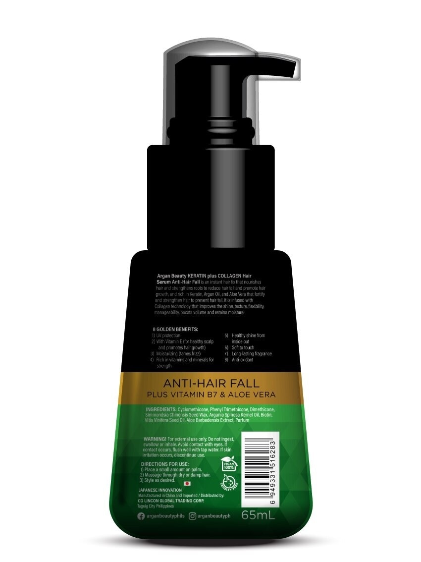 Keratin With Collagen Anti-Hair Fall Serum 65ml