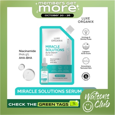 LUXE ORGANIX Miracle Solutions Acne Derm+ Serum 7ml image