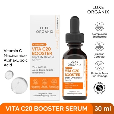 LUXE ORGANIX Clinical Pro Vita C20 Booster Serum 30ml