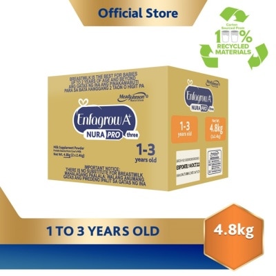 ENFAGROW THREE A+ Nurapro Milk Supplement Powder for 1-3 Years Old 4.8kg