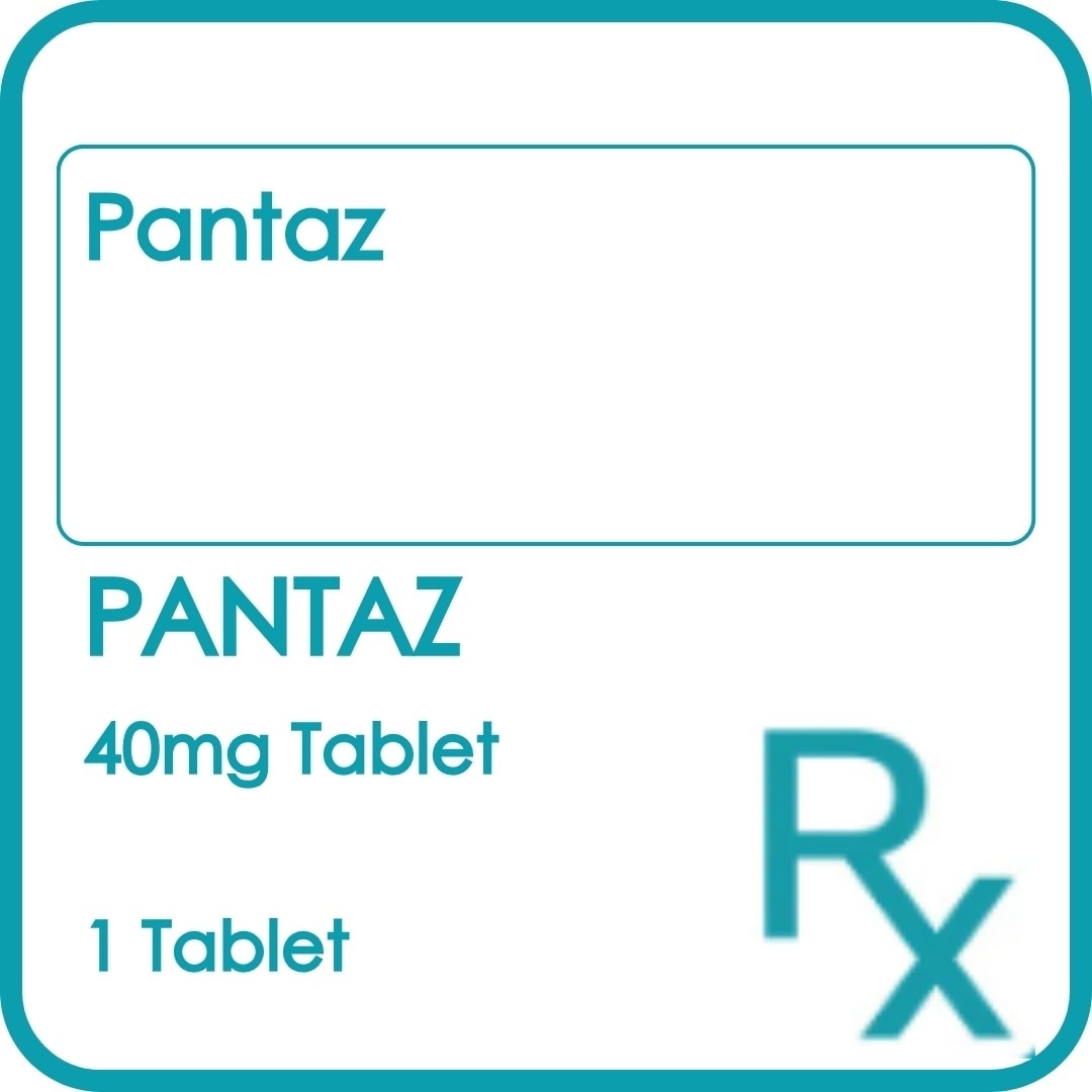 PANTAZ 40mg Sold Per Piece [PRESCRIPTION REQUIRED]