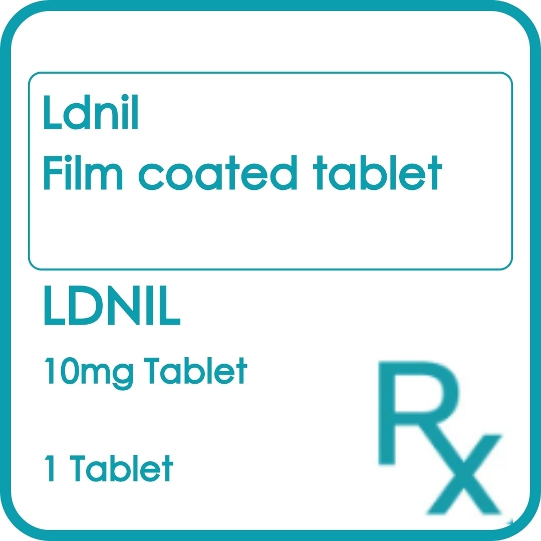 LDNIL 10Mg Film-Coated Tablet Sold Per Piece [PRESCRIPTION REQUIRED]