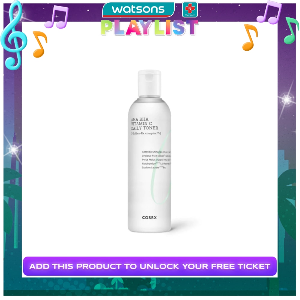 Cosrx Refresh Aha Bha Vitamin C Daily Toner