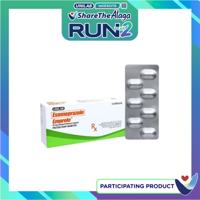 EZOPROLE EZOPROLE EZOPROLE 20mg Capsule Sold Per Piece [PRESCRIPTION REQUIRED] image