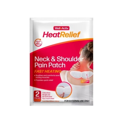 WELLNACTIV WellnActiv HeatRelief Neck and Shoulder Patch 2pc