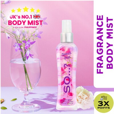 SO Sweet Pea Body Mist 100mL