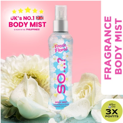 SO Fresh Floral Body Mist 100mL