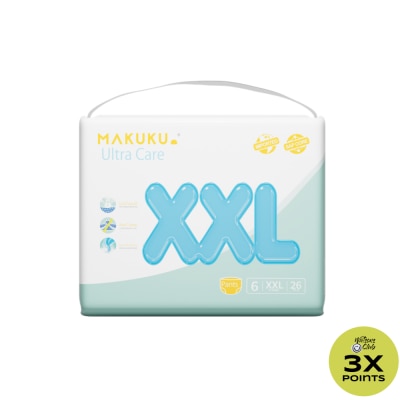 MAKUKU Ultra Care Double Extra Large 15KG 26PCS