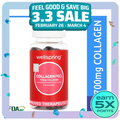 WELLSPRING WELLSPRING Beauty Collagen Pro Gummies 700mg 30s
