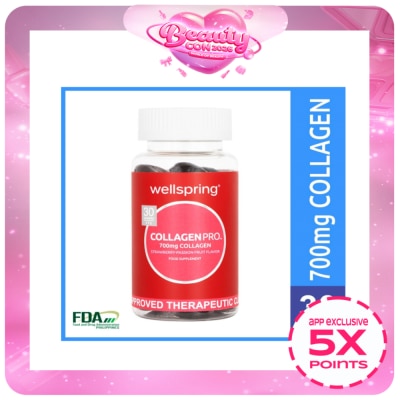 WELLSPRING - WELLSPRING Beauty Collagen Pro Gummies 700mg 30s