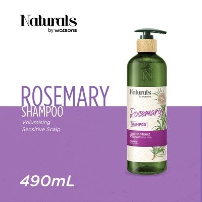 NATURALS WS WATSONS Naturals Rosemary Shampoo 490Ml