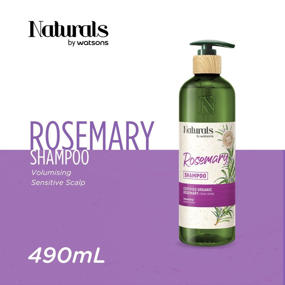 WATSONS Naturals Rosemary Shampoo 490Ml