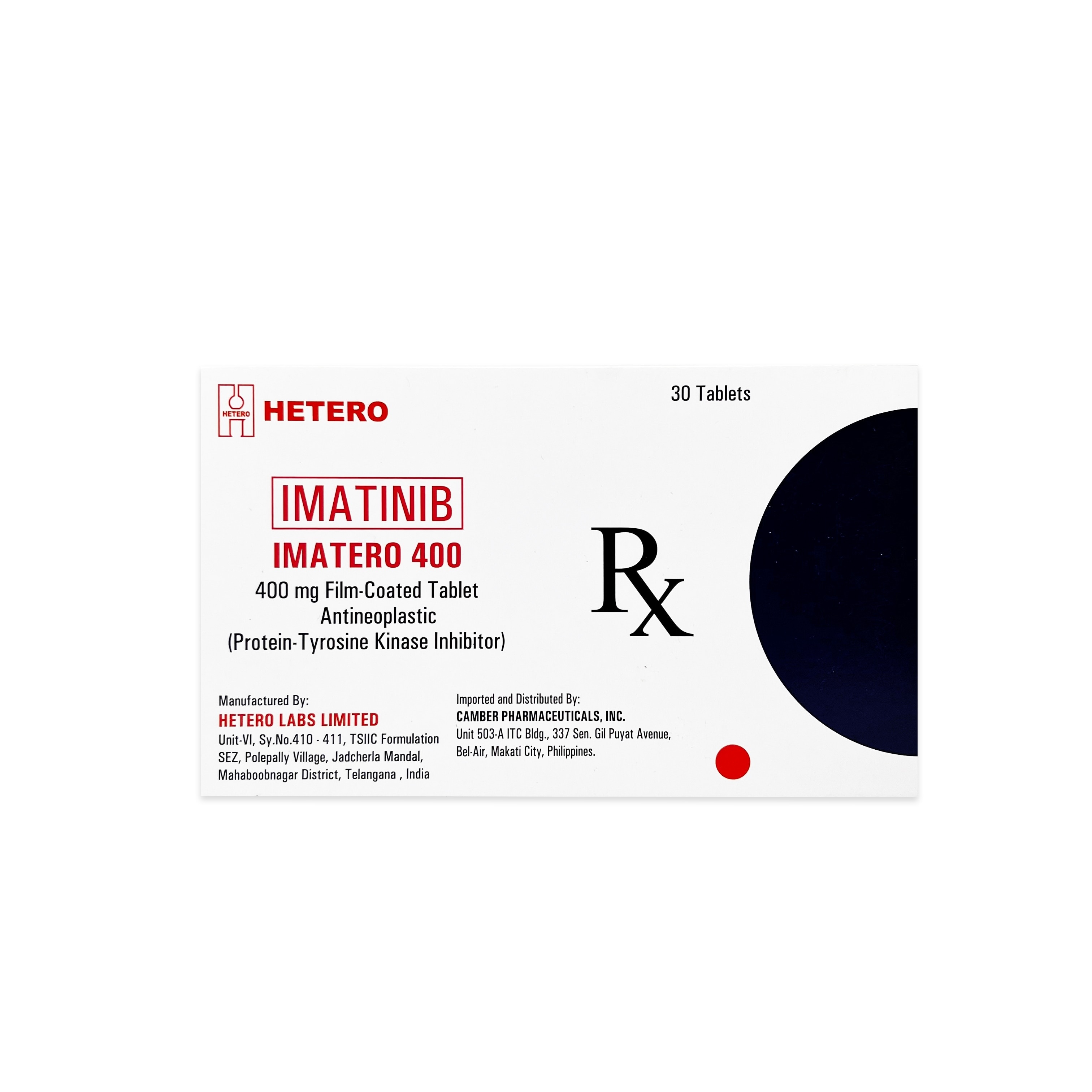 IMATERO Film-Coated Tablet 400mg Sold Per Piece [PRESCRIPTION REQUIRED]