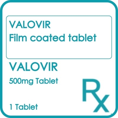 VALOVIR VALOVIR Film Coated Tablet 500mg Sold Per Piece [PRESCRIPTION REQUIRED]