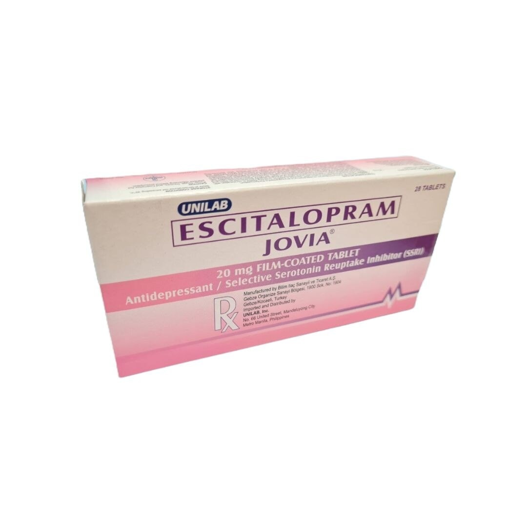 Escitalopram Film-Coated Tablet 20mg [PRESCRIPTION REQUIRED]