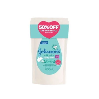 JOHNSONS BABY - JBB M+R 600ml Twinpack 50% off 2nd Rfl image