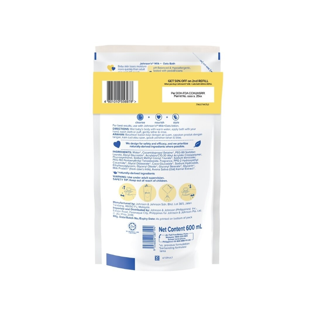 JBB M+O 600ml Twinpack 50%  off 2nd Rfl