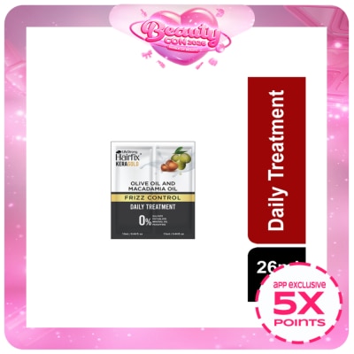 HAIRFIX - Keragold Olive & Macadamia Oil Frizz Control Treatment 26mlx6pcs