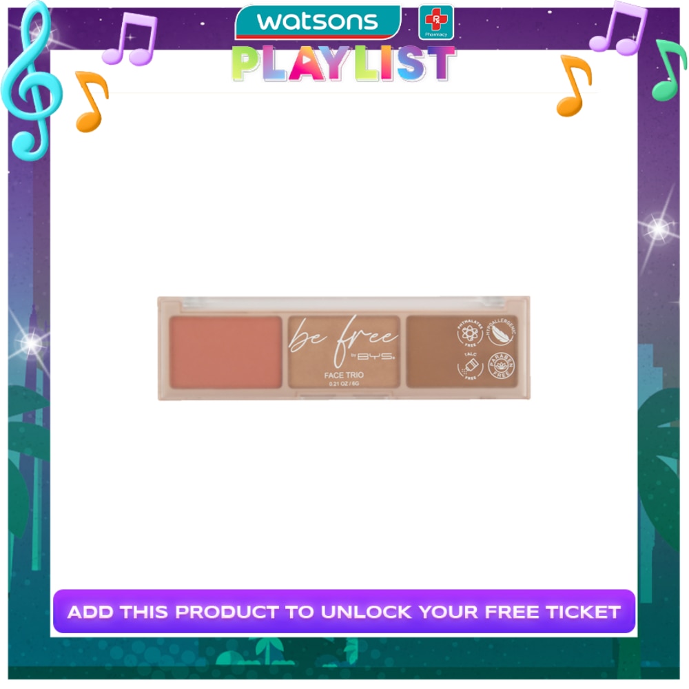 BE FREE by BYS 3pc Face Trio Sun Glow