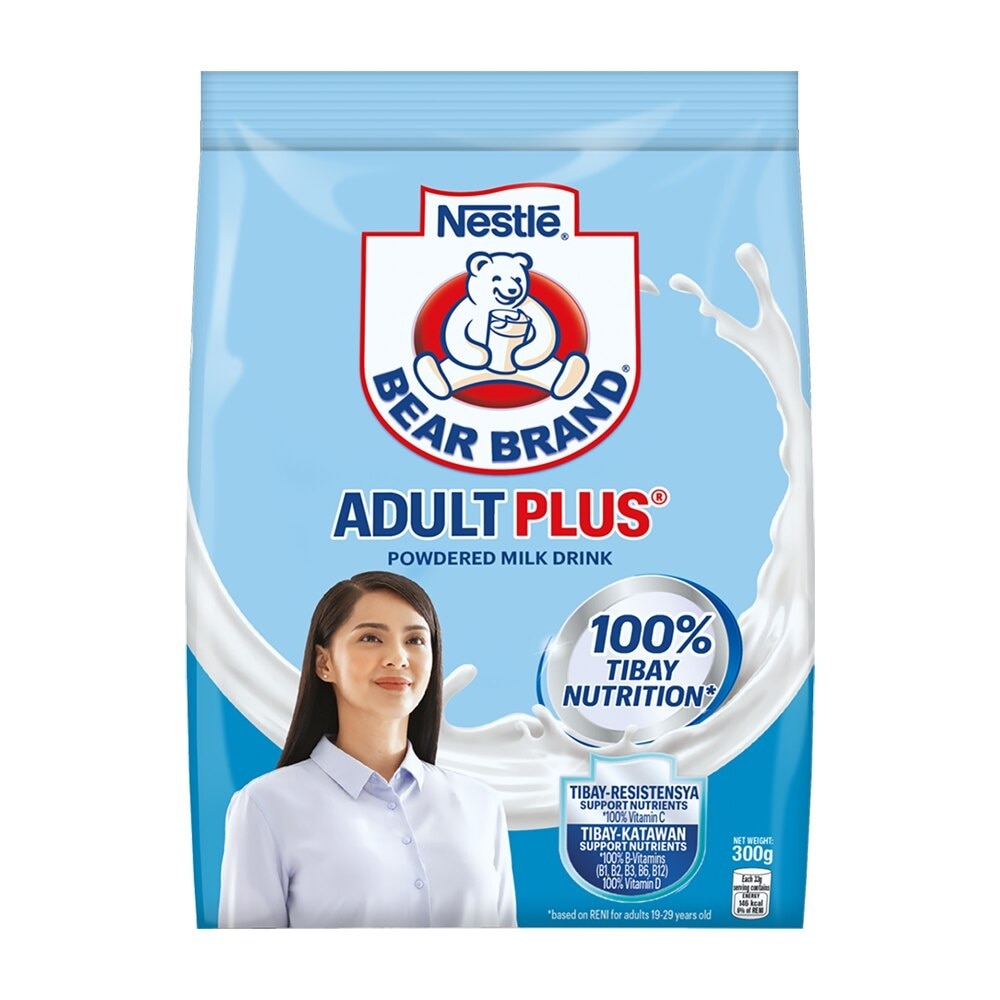 BEAR BRAND Adult Plus Milk Powder 300g