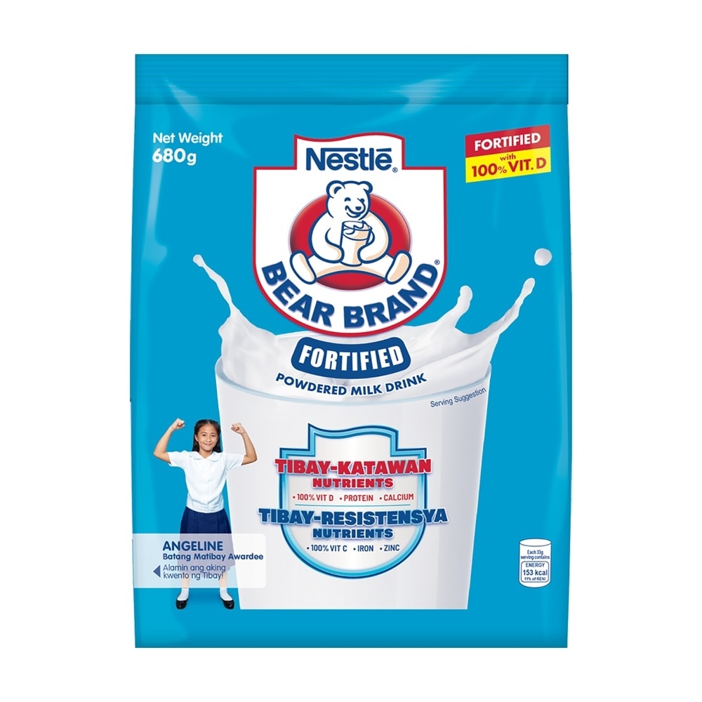 BEAR BRAND Fortified  Powdered Milk Drink 680G