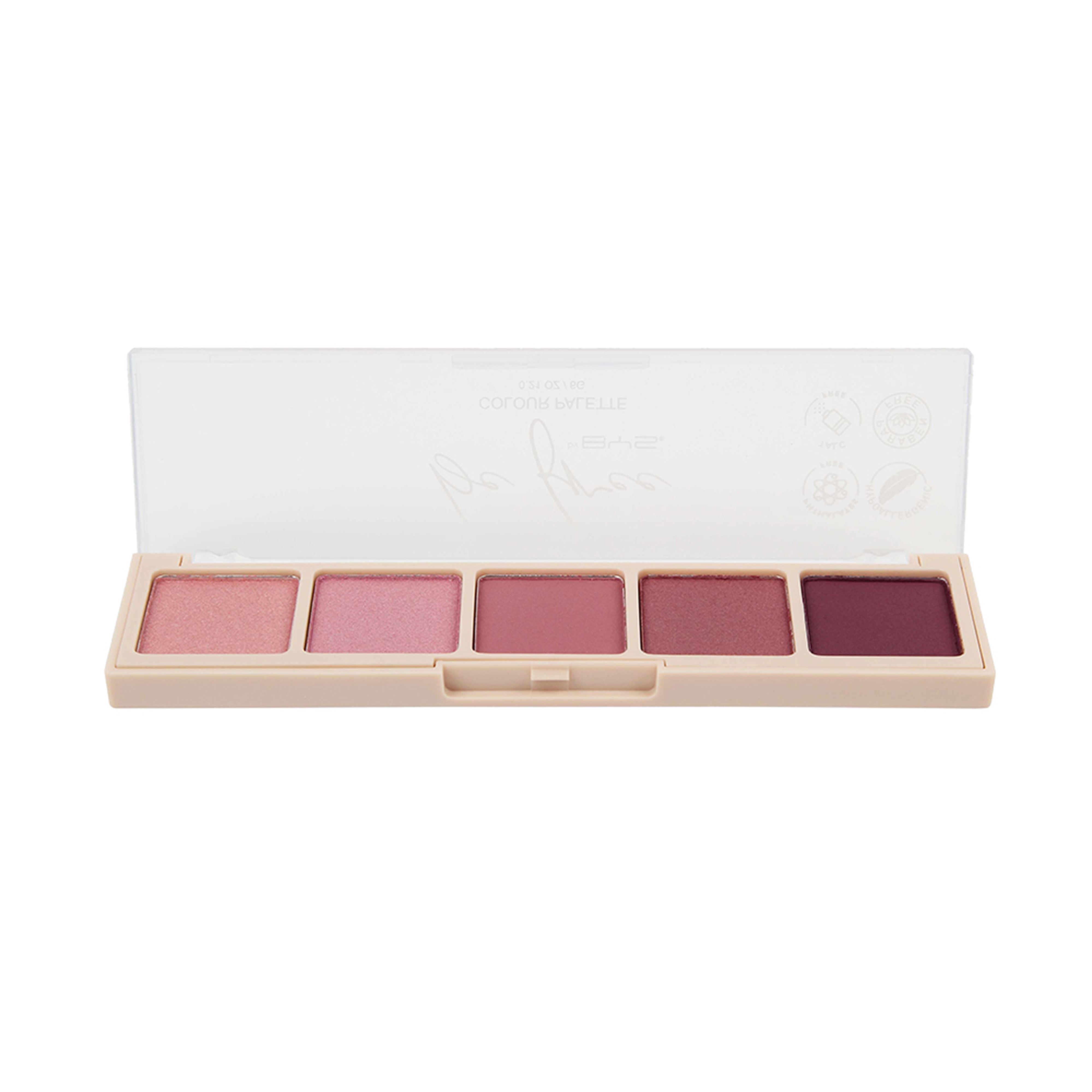 BE FREE by BYS 5pc Palette Rose Delight