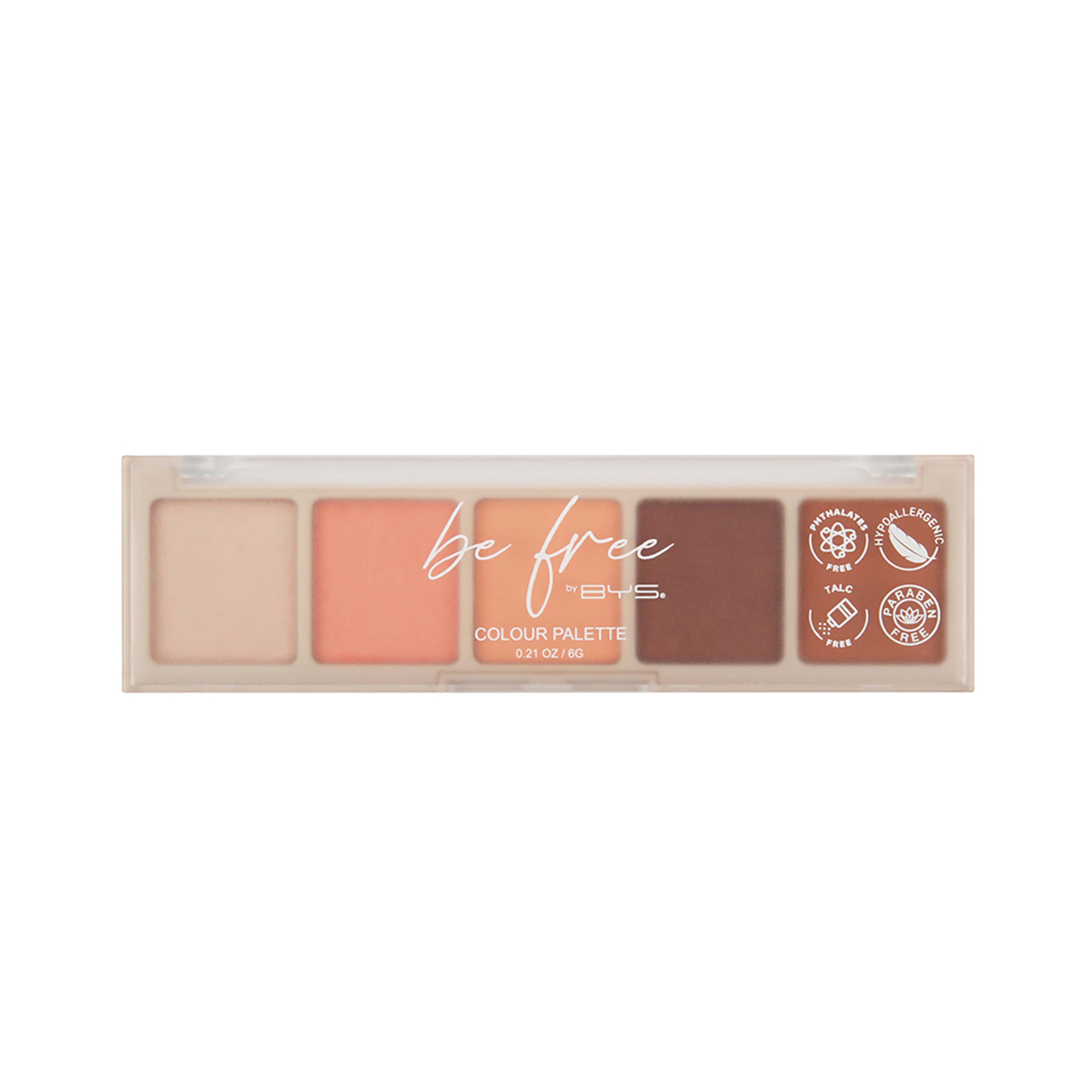 BE FREE by BYS 5pc Palette Sunset