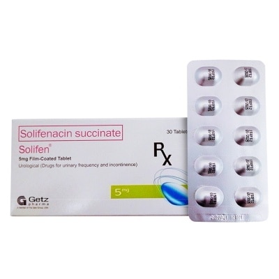 SOLIFEN 5mg Film Coated Tablet 30s [PRESCRIPTION REQUIRED]