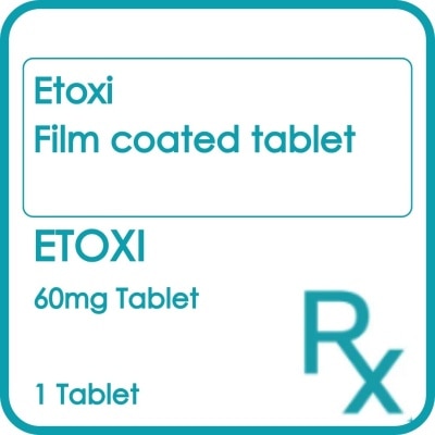 ETOXI ETOXI 60mg Film Coated Tablet Sold Per Piece [PRESCRIPTION REQUIRED]