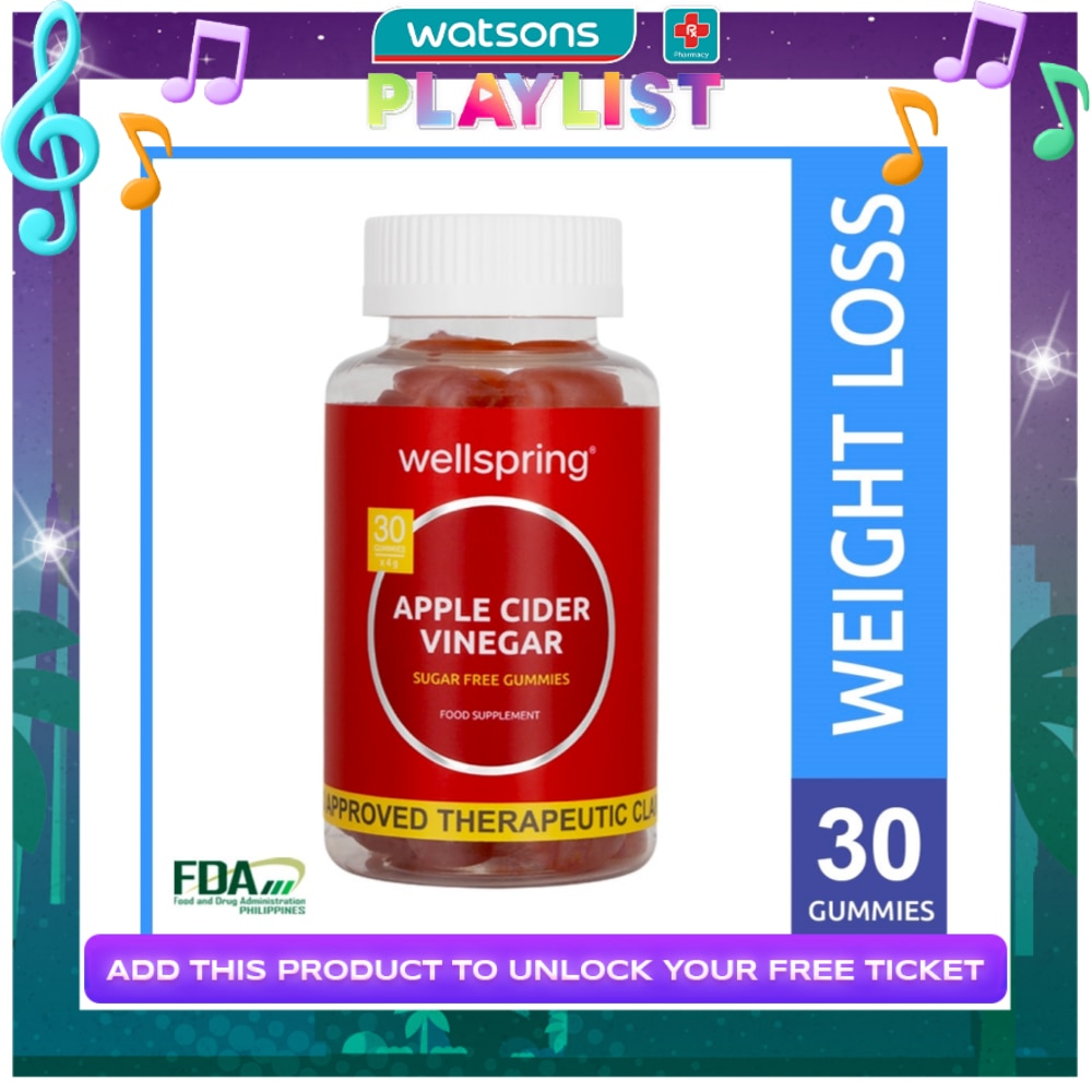 WELLSPRING Apple Cider Vinegar Gummies 30s
