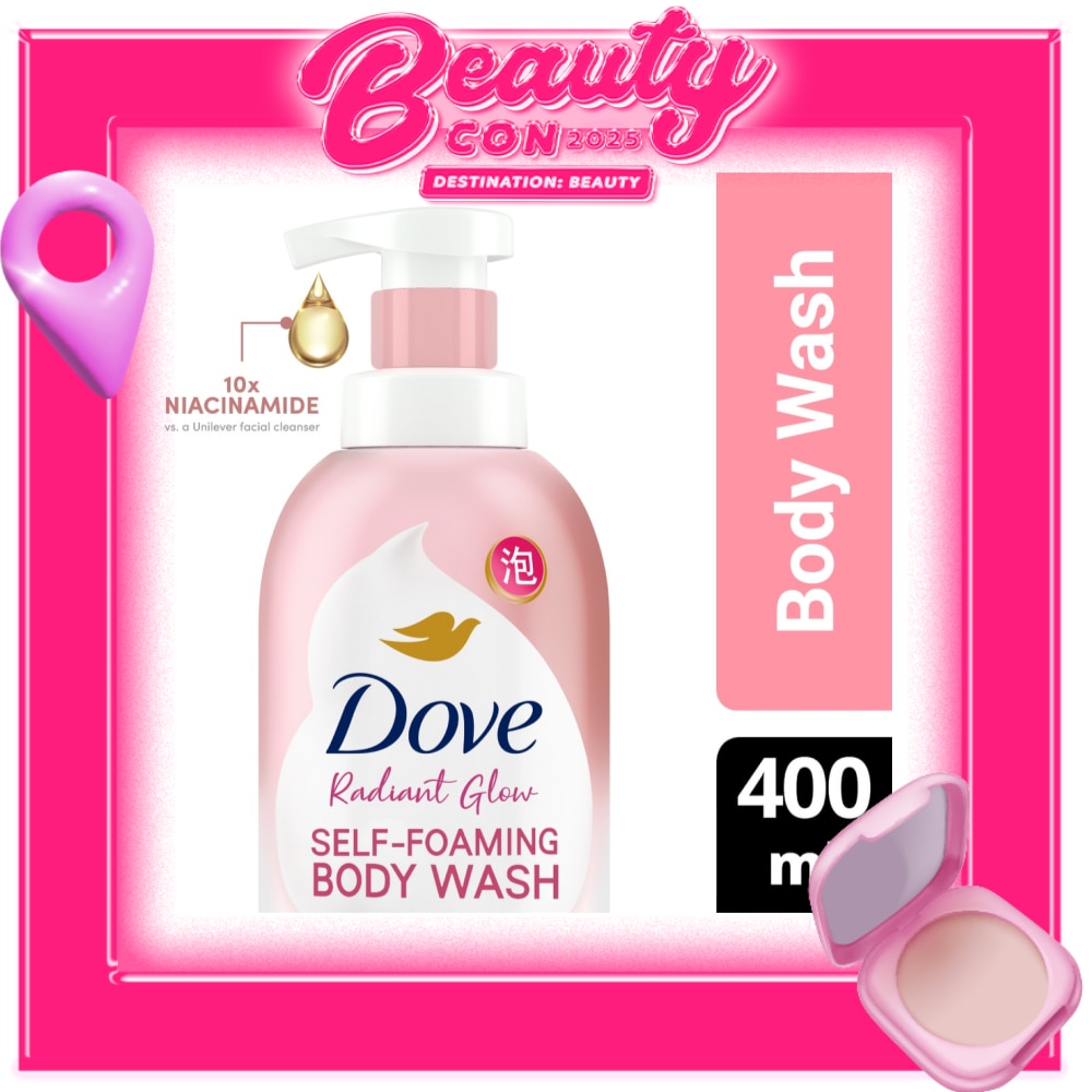 Cloud Self-Foaming Body Wash Radiant Glow With Niacinamide 400ml