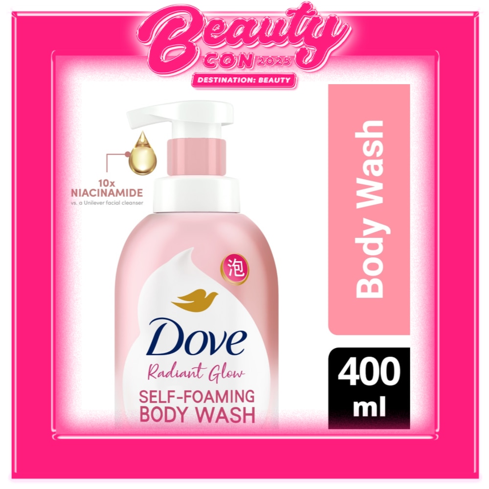 Cloud Self-Foaming Body Wash Radiant Glow With Niacinamide 400ml
