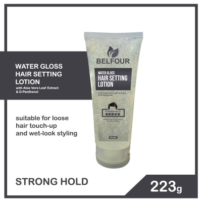 BELFOUR BELFOUR Water Gloss Hair Setting Lotion Strong Hold 223g