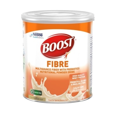 BOOST BOOST Fibre Lactose Free Vanilla Flavor 800g