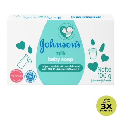 JOHNSONS BABY JOHNSONS BABY Milk Baby Soap 120g