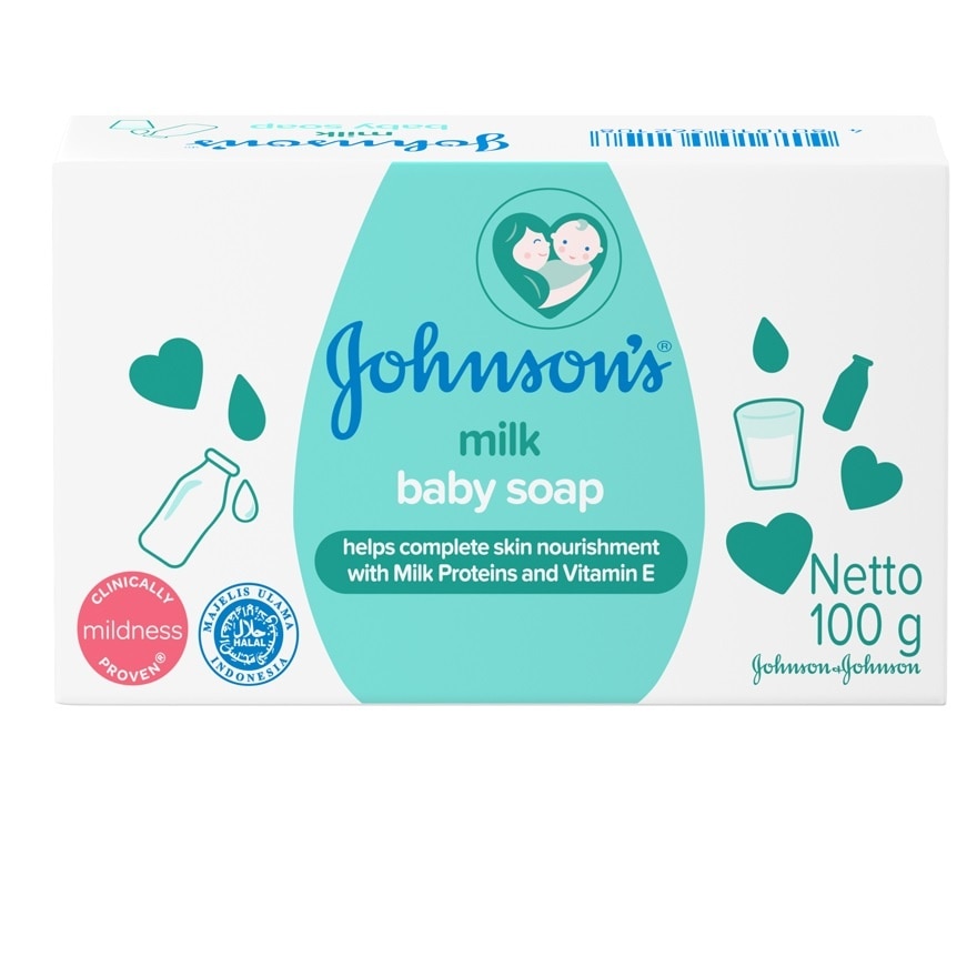 JOHNSONS BABY Milk Baby Soap 120g