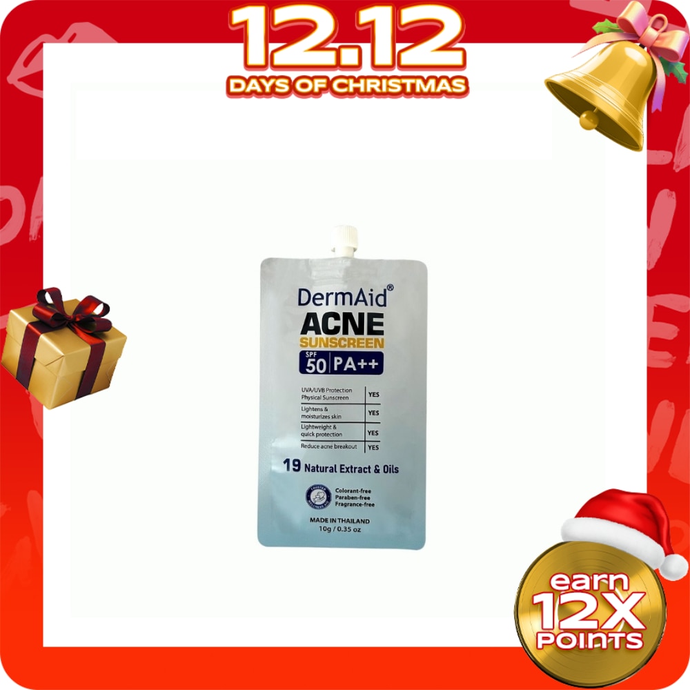 Dermaid Acne Sunscreen 10g