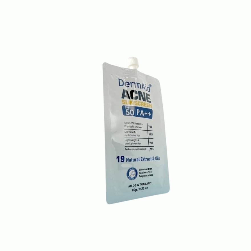 Dermaid Acne Sunscreen 10g