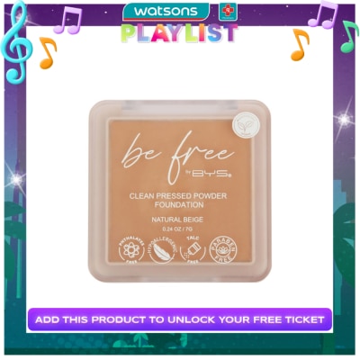 BYS BE FREE by BYS Pressed Powder Natural Beige 7G
