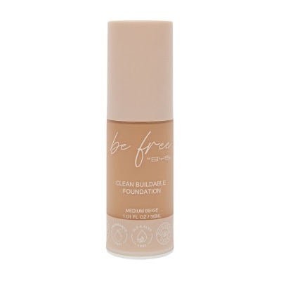 BYS BE FREE by BYS Liquid Foundation Medium Beige 30ML