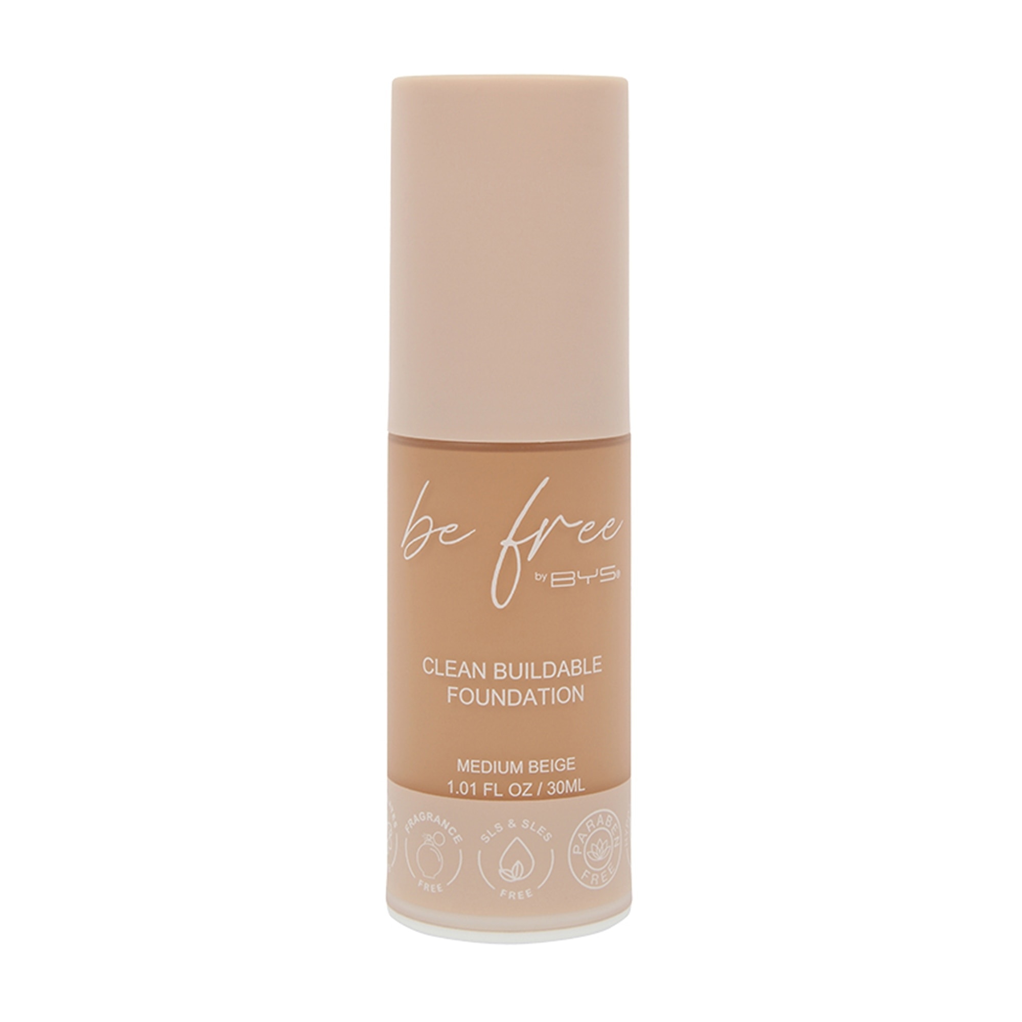 BE FREE by BYS Liquid Foundation Medium Beige 30ML