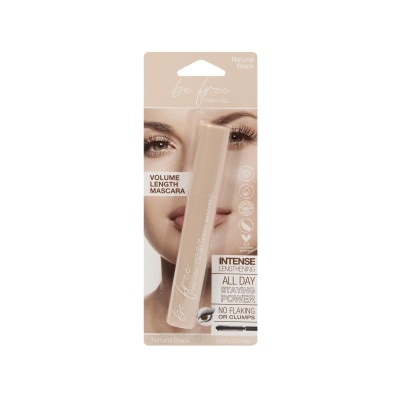 BYS BYS BE FREE Volume Length Mascara Natural Black