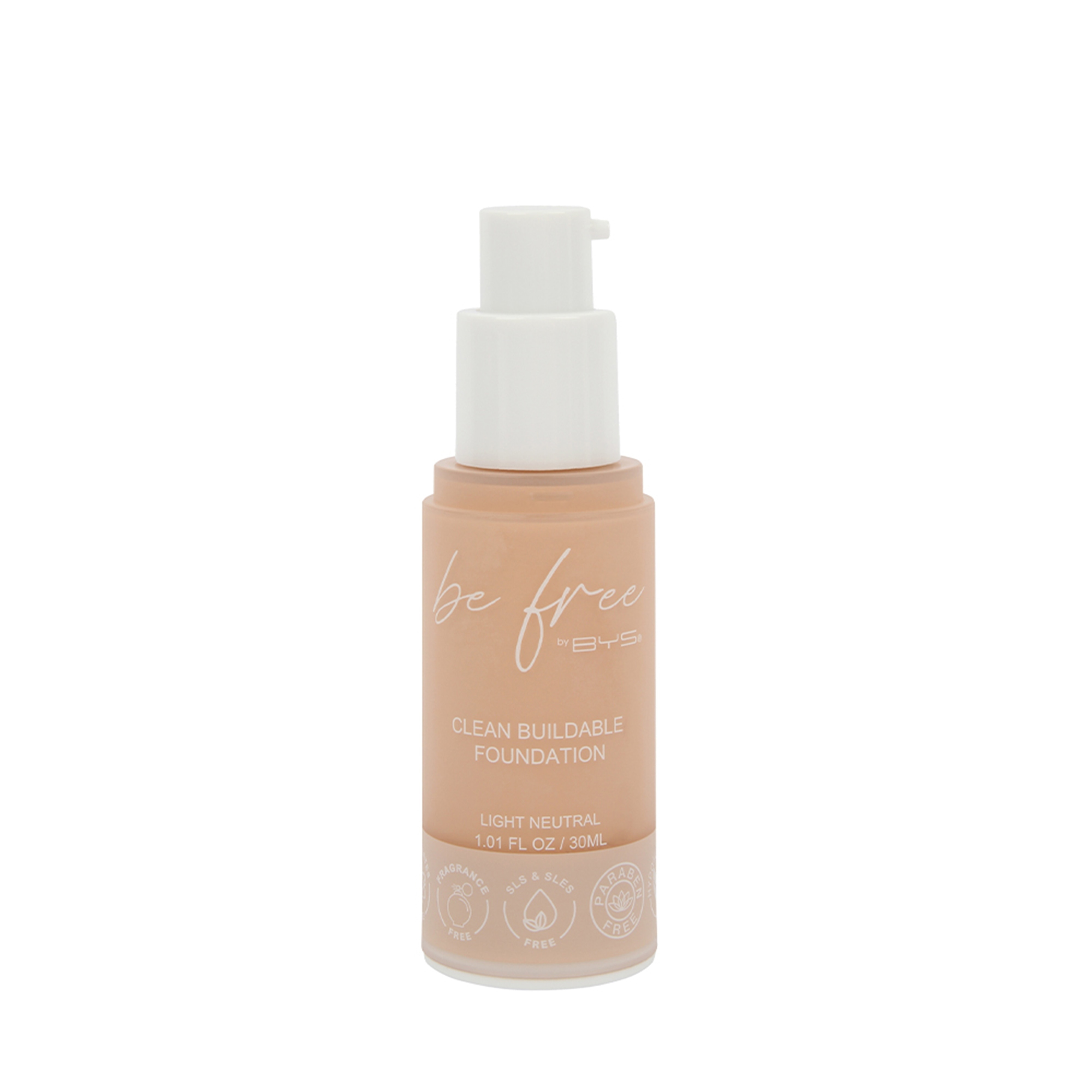 BE FREE by BYS Liquid Foundation Light Neutral 30ML