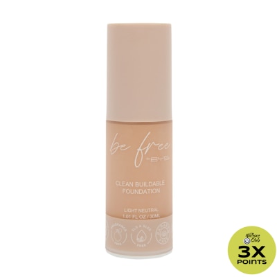 BYS BE FREE by BYS Liquid Foundation Light Neutral 30ML