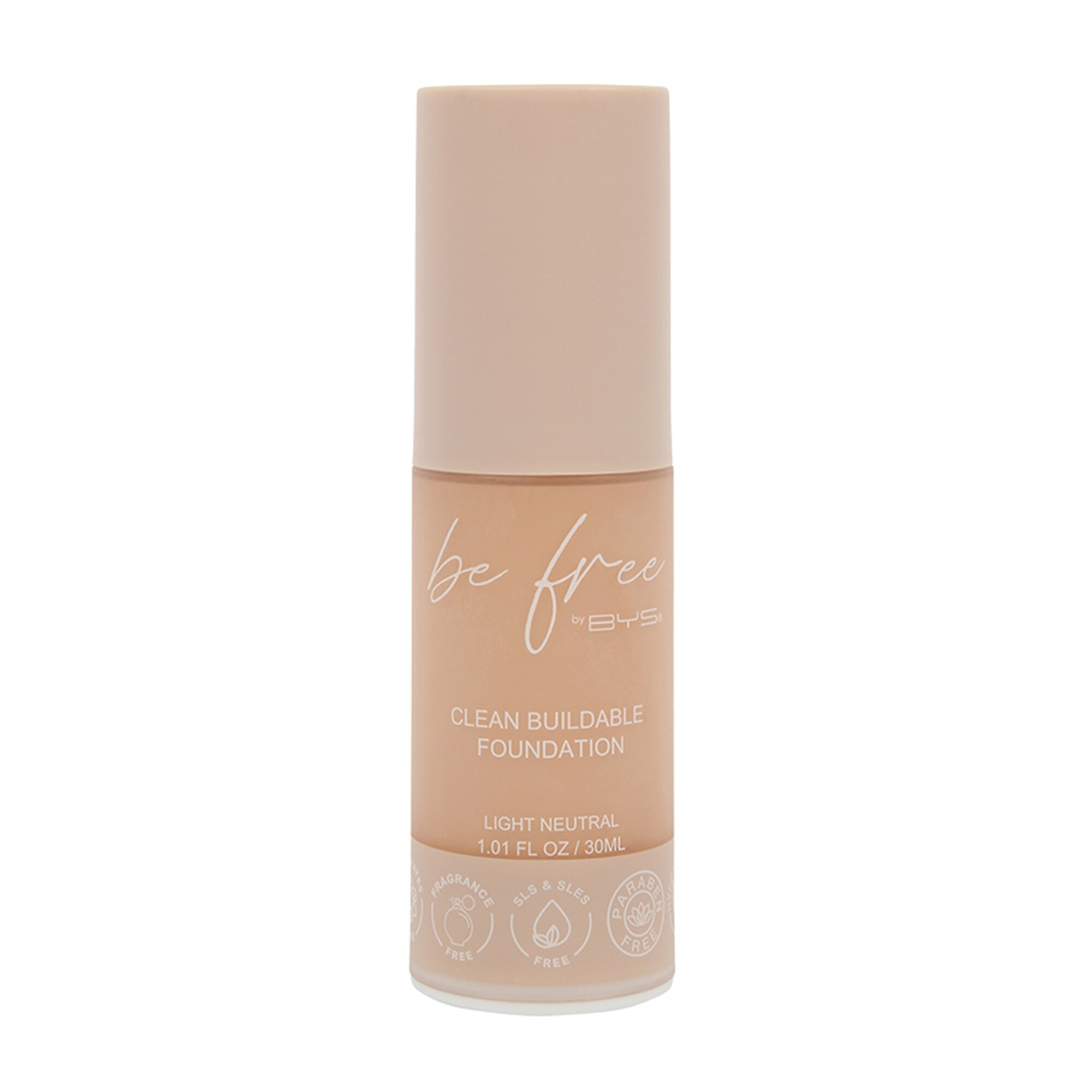 BE FREE by BYS Liquid Foundation Light Neutral 30ML