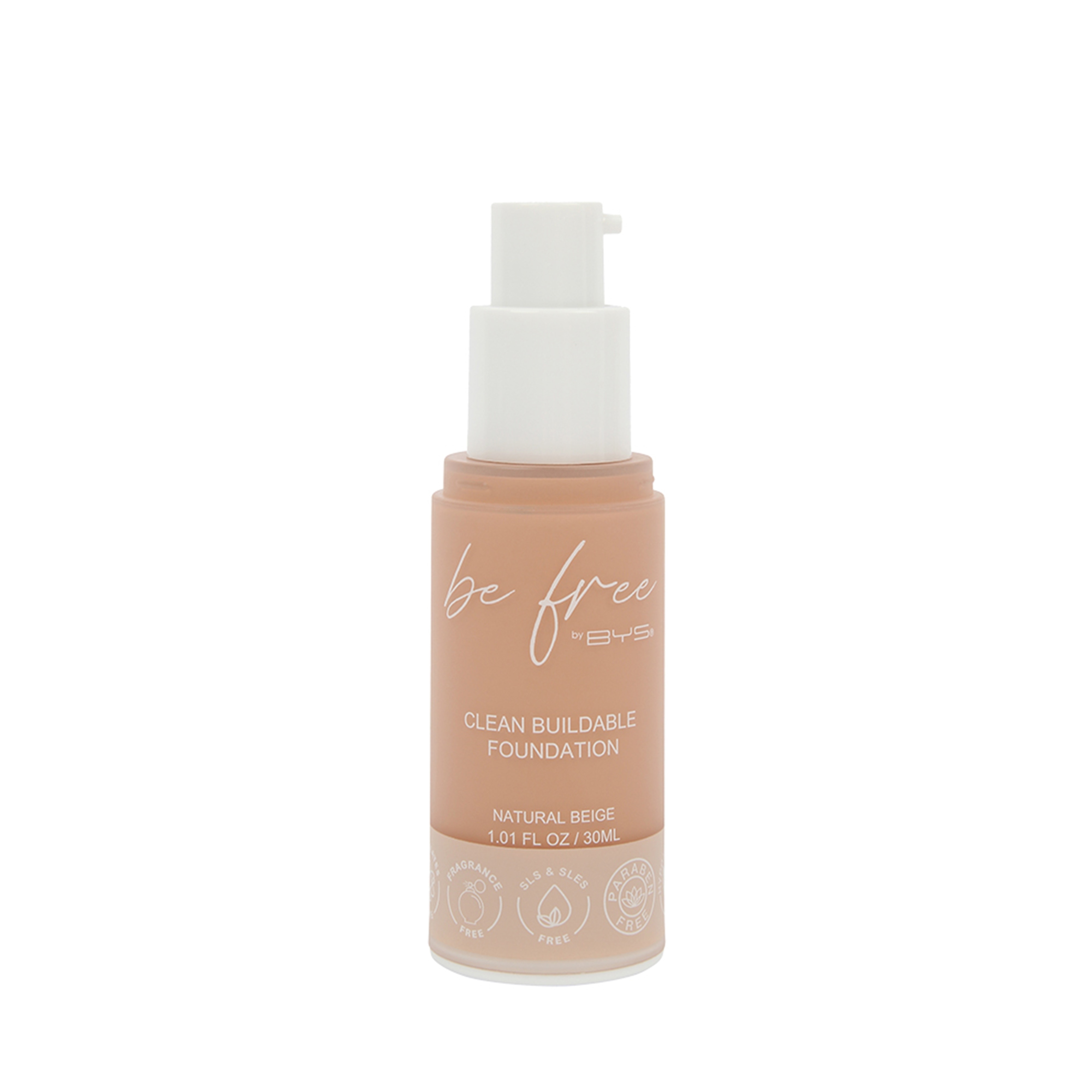 BE FREE by BYS Liquid Foundation Natural Beige 30ML