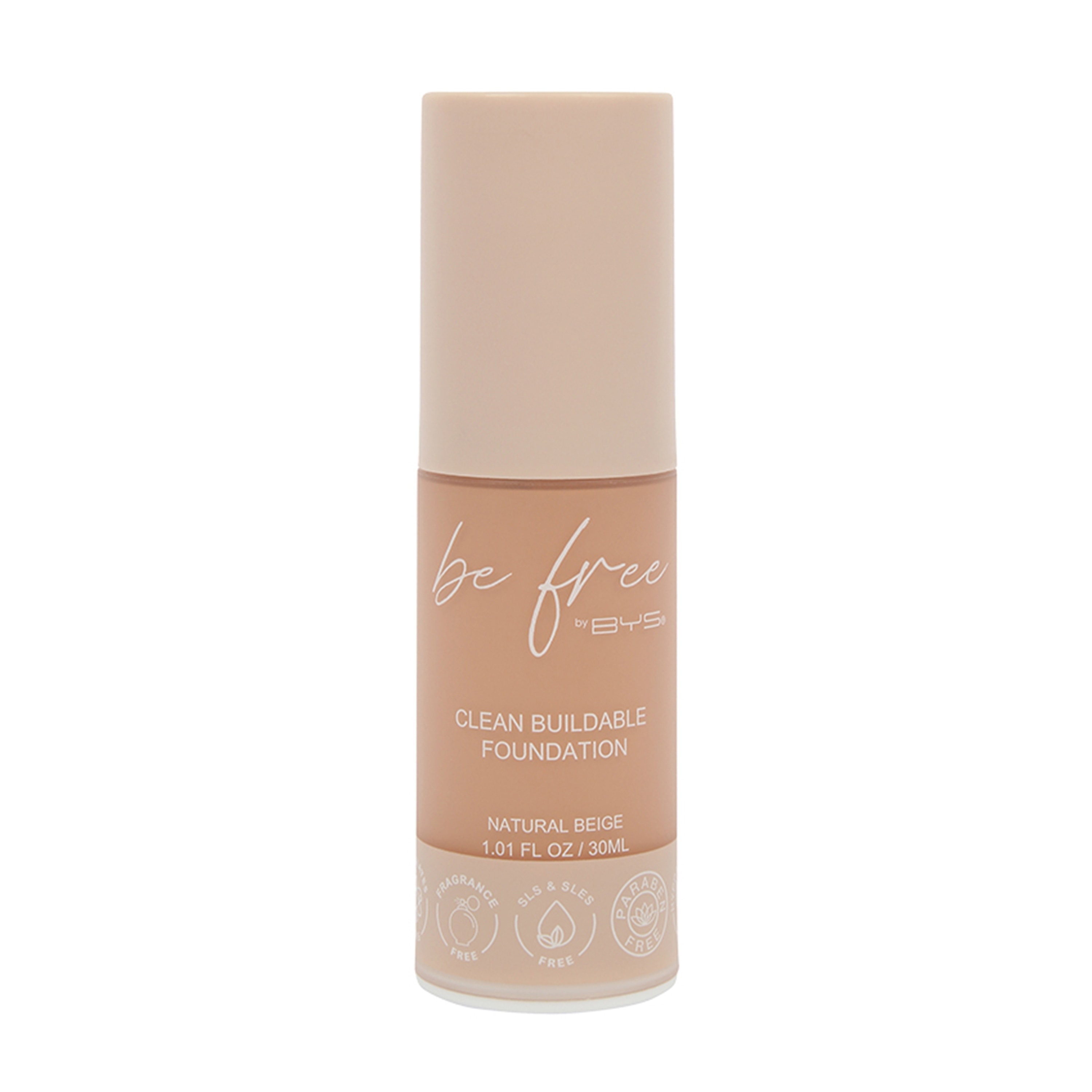 BE FREE by BYS Liquid Foundation Natural Beige 30ML